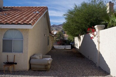 Side of house for RV or Boat parking.