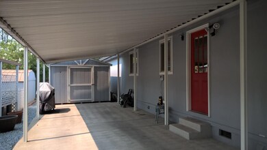 Carport and shed