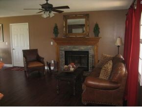 Nice Living room with firepla