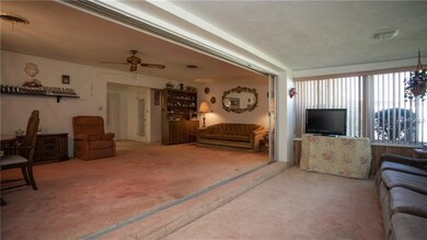 Huge open space. Kitchen is behind the wall on the left.