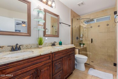 Master Bath with Extended Shower