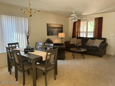 View of Living and Dining area.