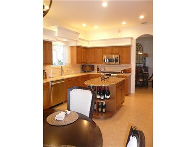 Kitchen with Island Gas Stove