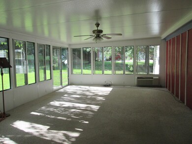 Screened porch off Kitchen