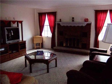 Living Room. Living room has a gas fireplace for w