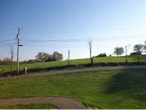 No houses across the street