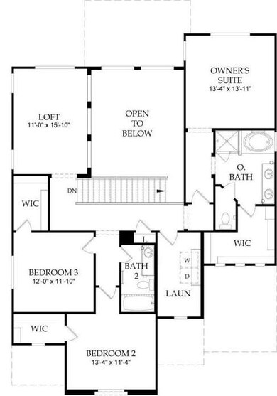 Floor Plan - Second Floor