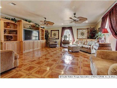 Large Den features Built-Ins and Plenty of Space