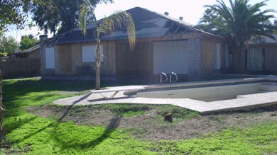 back yard/home