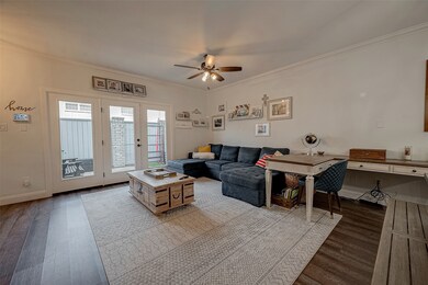 This cozy living room is perfect for relaxation an