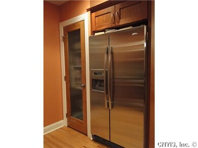 Kitchen. HUGE SIDE BY SIDE STAINLESS STEEL REFRIDG