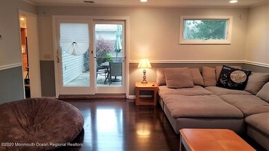 Family Room Showing Sliders