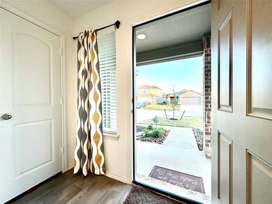 Warm and welcoming entryway