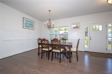 formal dining room,  view of front door/foyer