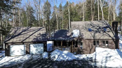 Oversized 2 car garage with walk up storage the le