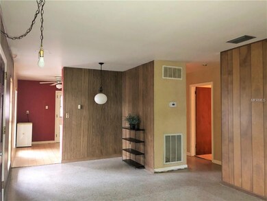 Terrazzo Floors in Living and Dining Area.