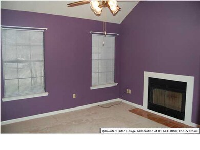 The Master bedroom features a cathedral ceiling, c