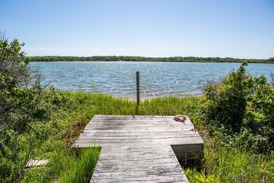 Catwalk down to pond