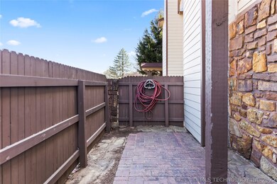 Private patio