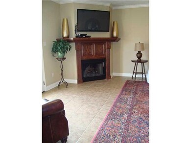 Living Room. Wood burning fireplace