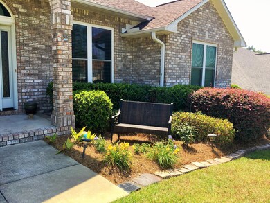 Freshly landscaped