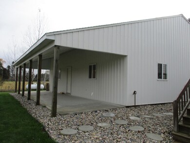 Back of garage