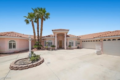 Mediterranean / spanish-style home with driveway,