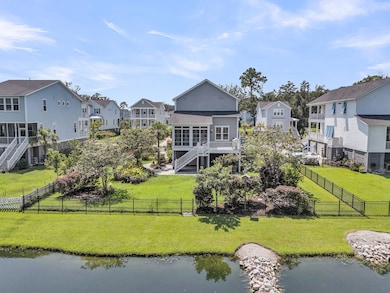 Large Yard with Pond Backdrop