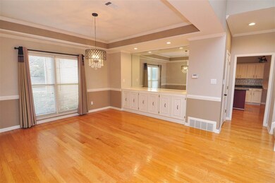 The formal dining room offers the ideal setting fo