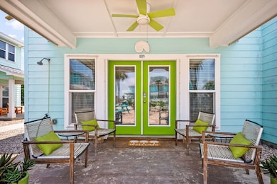 Cozy shaded patio