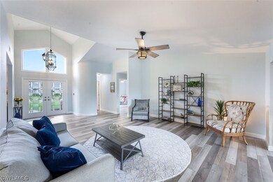Cool and Coastal Front Entry and Living Area LR- 1