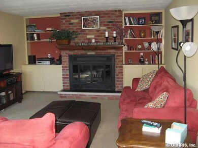 Other. Family Room has stunning brick Wood Burning