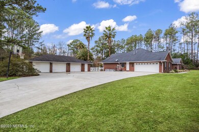 5 garage spaces