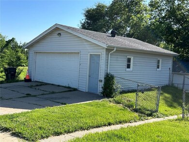 Two stall garage detached.