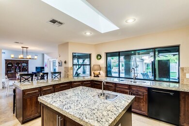 OPEN TO DINING/LIVING AREAS