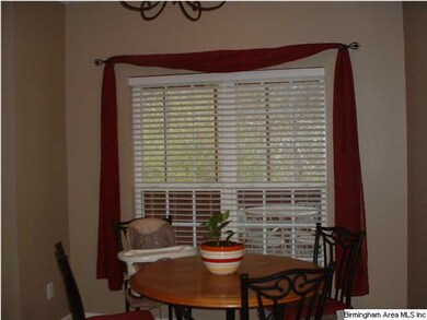 Eating area in kitchen