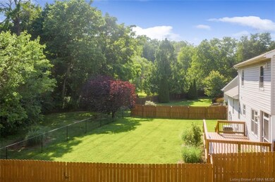 Fully fenced yard
