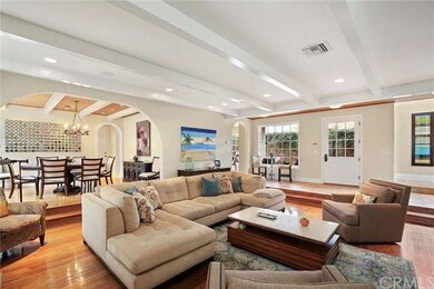 View of the family room looking at the front door 