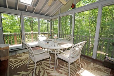 Enjoy this covered three season porch