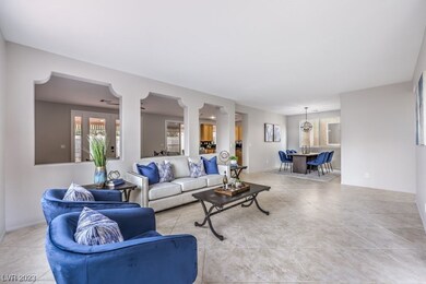 Freshly painted living room.
