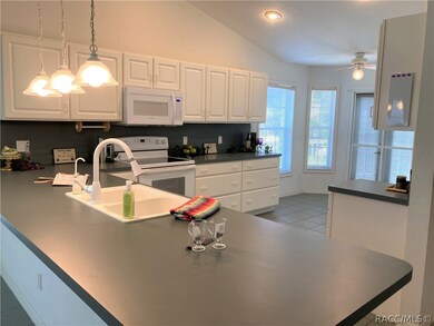 Breakfast Bar & view of updated cabinet/drawers.
