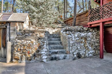 Stairs to front porch