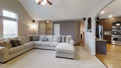 Living room & kitchen