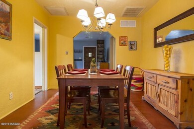 Formal Dining With Original Flooring