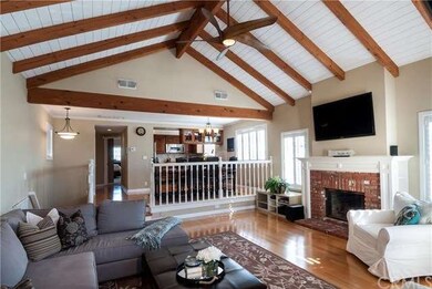 Living room as viewed toward the dining and kitche