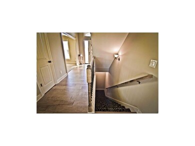 Simulated Photo of Staircase to Basement