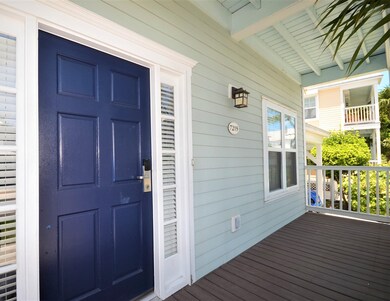 Front door & patio