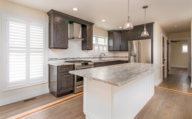 Custom Kitchen with large walk-in Pantry