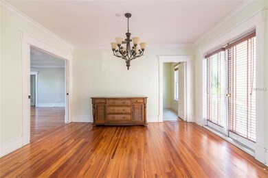Formal Dining Room-Double French Doors lead out to