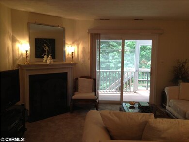 Living Room - Fireplace, new carpeting and paint, 